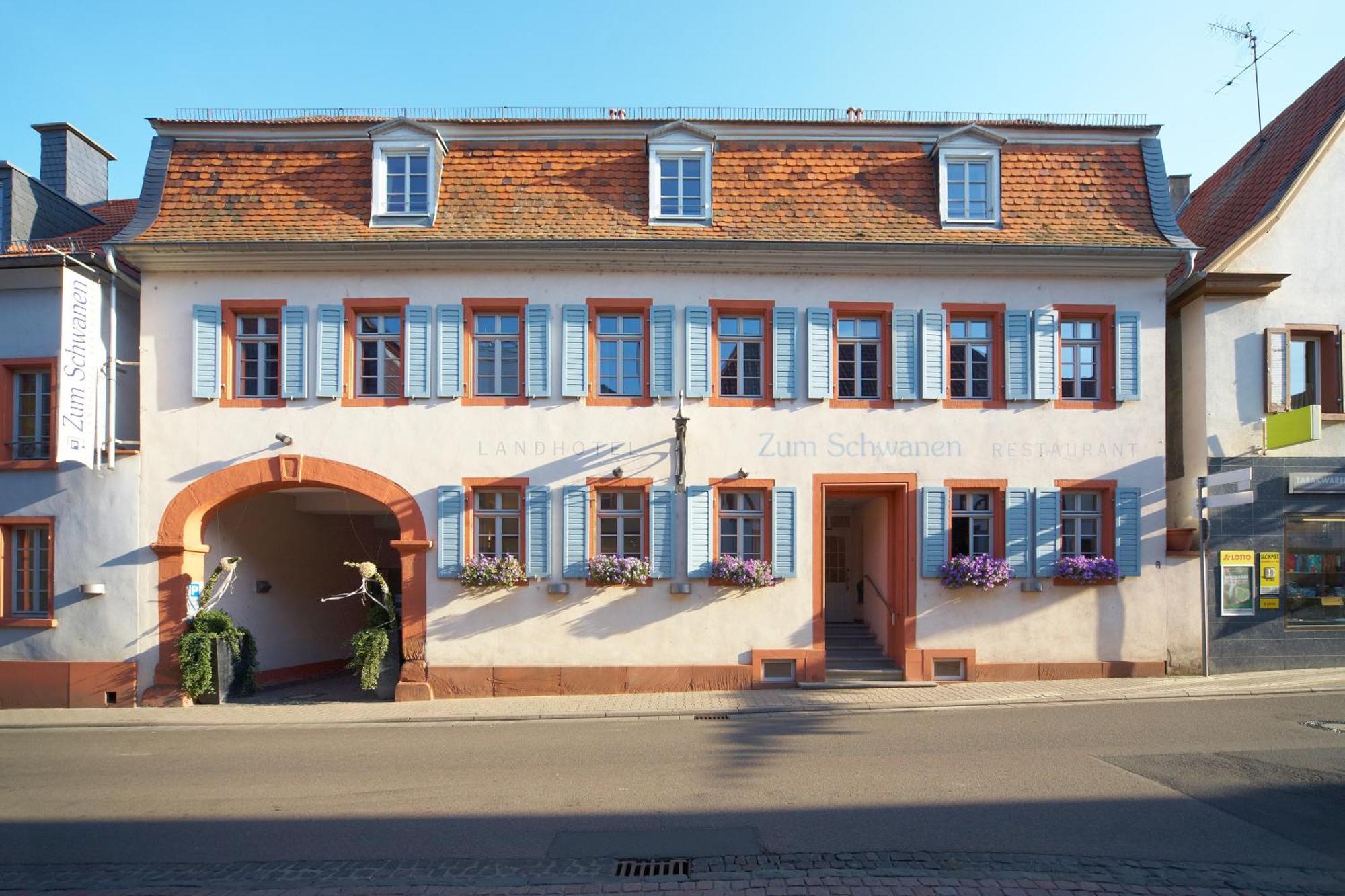 Landhotel Zum Schwanen Mit Restaurant Mona Liza Osthofen Εξωτερικό φωτογραφία
