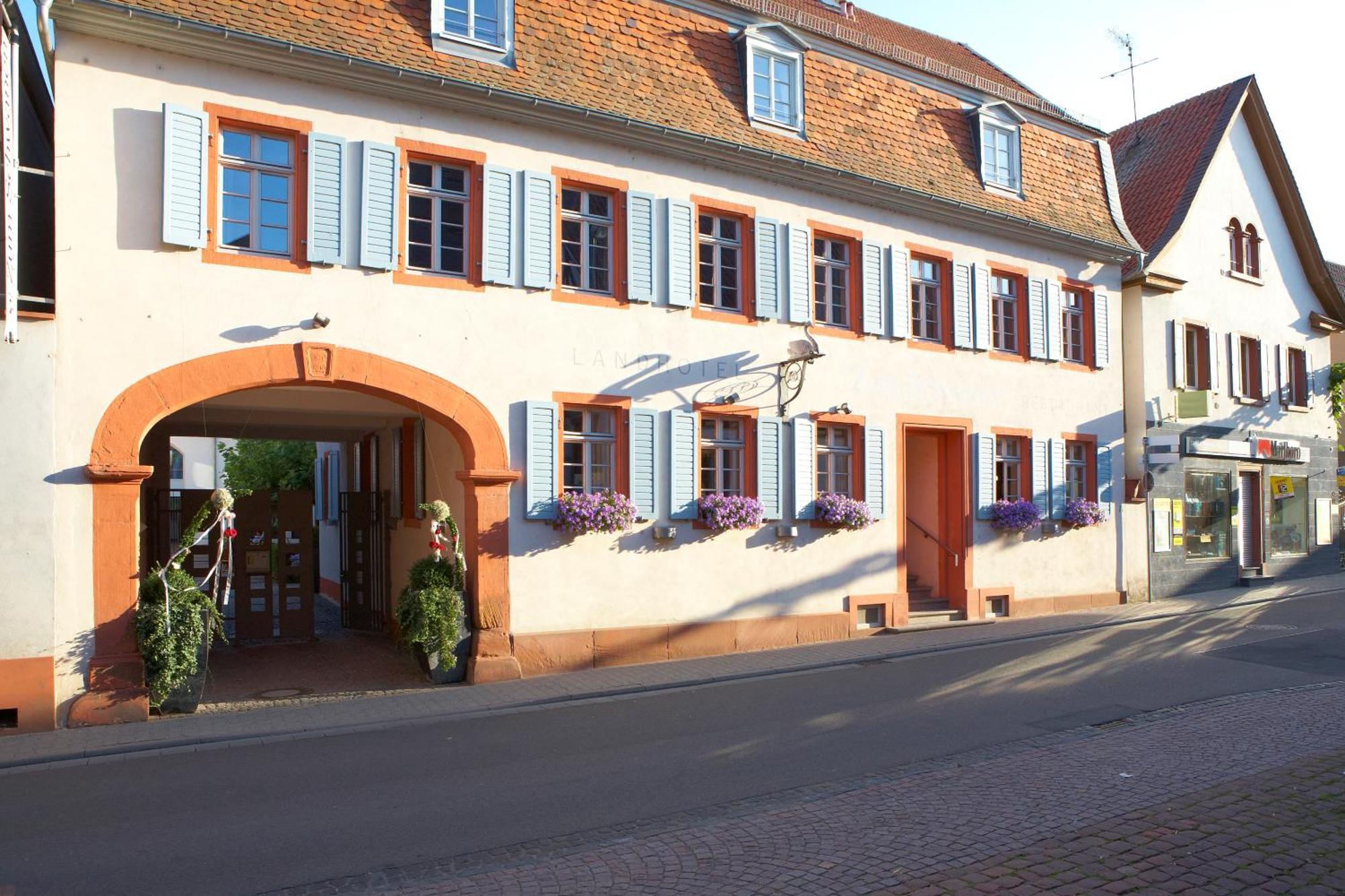 Landhotel Zum Schwanen Mit Restaurant Mona Liza Osthofen Εξωτερικό φωτογραφία